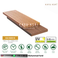 WPC Wood Fence Kayu Asri KA100S10